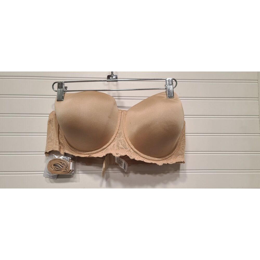 Calvin Klein BeigeSeductive Comfort Lift Strapless MultiWay Size 40C NWT